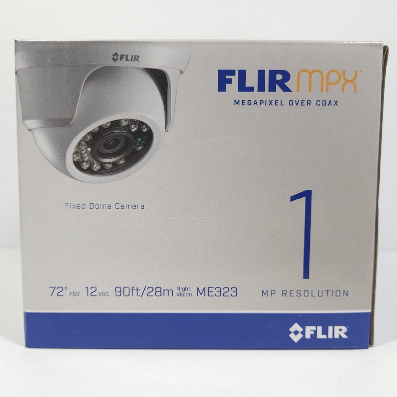 FLIR MPX 1MP HD HDCVI 720p Fixed Dome Camera ME323 3.6mm IP66 CVI