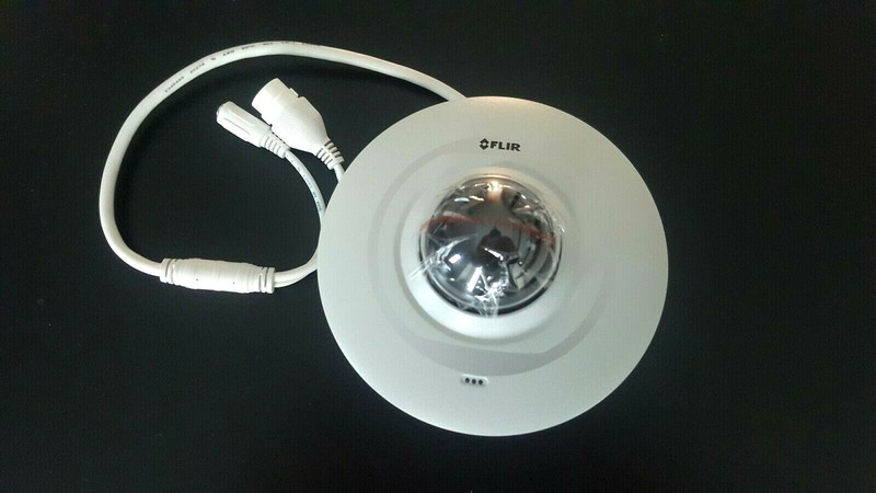 SECURITY CAMERA FLIR NETWORK DOME HD IP MOTORIZED IP POE PAN TILT IP66 CEILING gallery