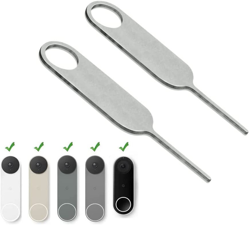 2 Pack Nest Video Doorbell Security Pin Key Removal Tool for Nest Video Doorbell