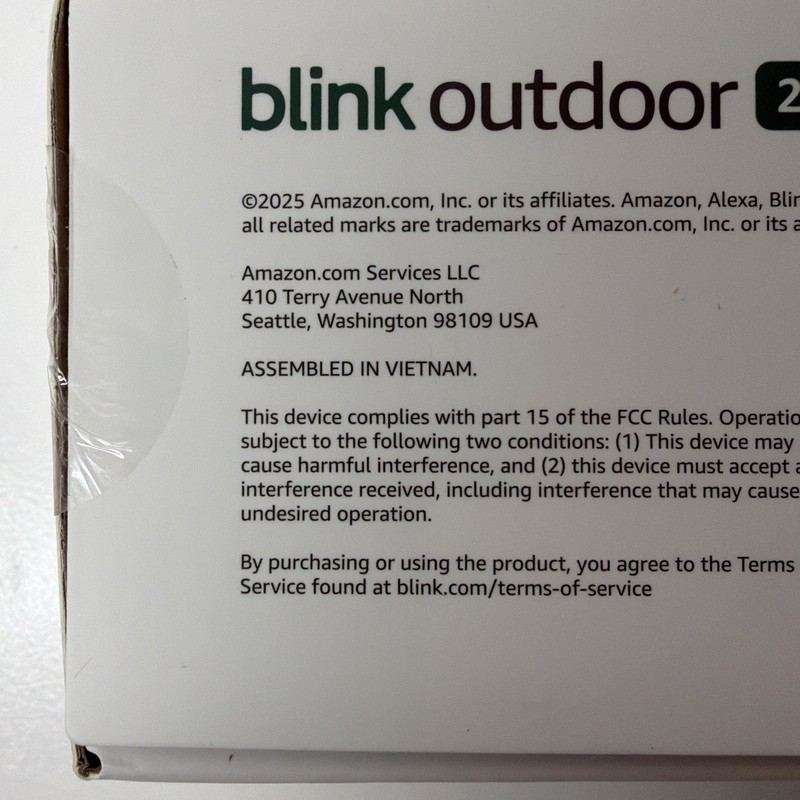 Blink Outdoor 2K+ Wireless Security Camera 2K 2-Pack w/Sync New gallery