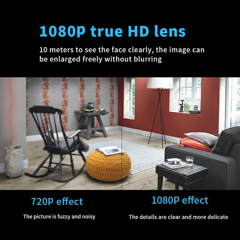 WiFi 1080P Camara Oculta De Seguridad Espia Inalambrica Con Audio y Video gallery