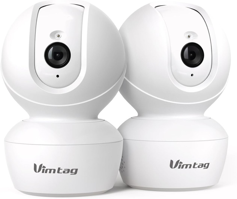 4MP 5G Indoor Camera, Dog Camera with Speaker Pan 360° View, Cameras for Home Se