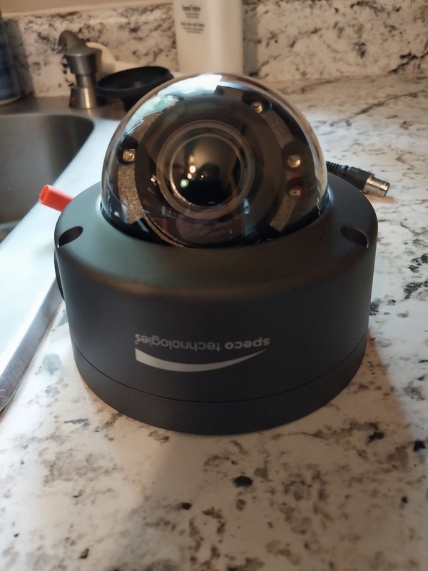New HD TV1 4MP Flexible Intensifier Outdoor Dome Camera Speco with Housing HFD4M gallery