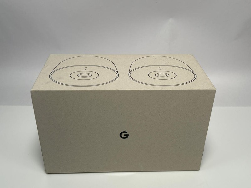 Google Nest Cam Outdoor Wired 2nd Gen 2 Pack 2K Security Camera Snow