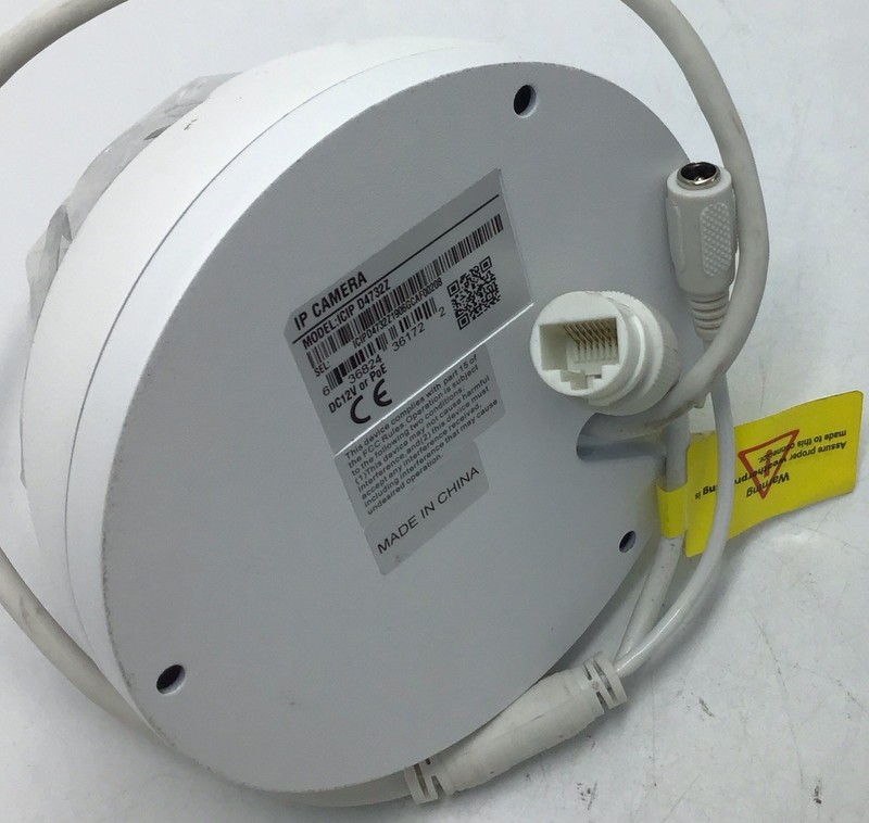 IC Realtime ICIP-D4732Z 4MP Motorized Varifocal Lens Vandal IR Dome Camera d932 gallery