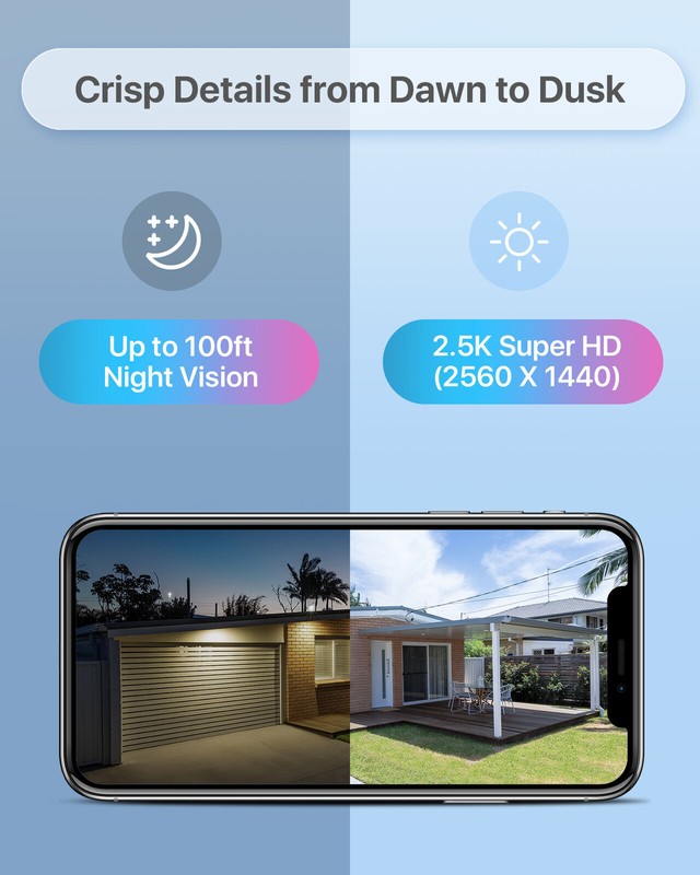 ZOSI 4MP PoE Wi-Fi Security Camera Add-on Audio Outdoor Smart Human Detection gallery