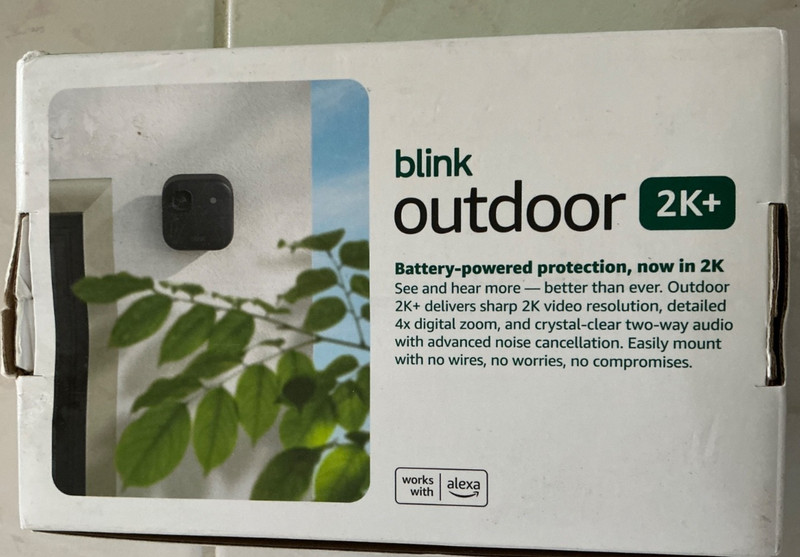 Blink Outdoor 2K+ Wireless Smart Security 5 Camera System with Sync Module Core gallery