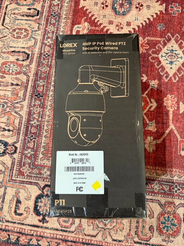 Lorex 4MP IP POE Wired PTZ Security Camera LNZ45P25 gallery