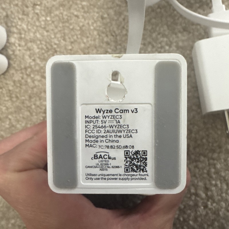 WYZE Cam v3 w/ Color Night Vision, Wired Indoor/Outdoor Video Camera, Spotlight gallery