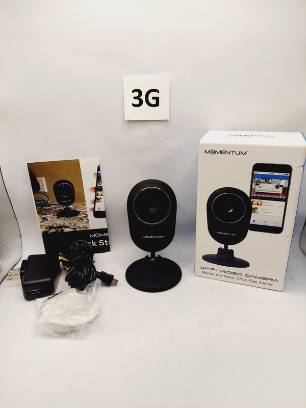 Momentum MOCAM 720p WiFi Monitoring Camera – Black