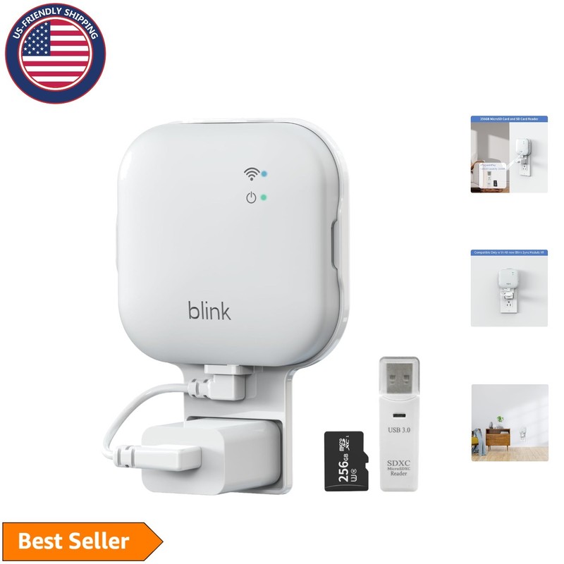 256GB Microsd Card and All-New Blink Sync Module XR Mount, No-Drilling Sync Modu