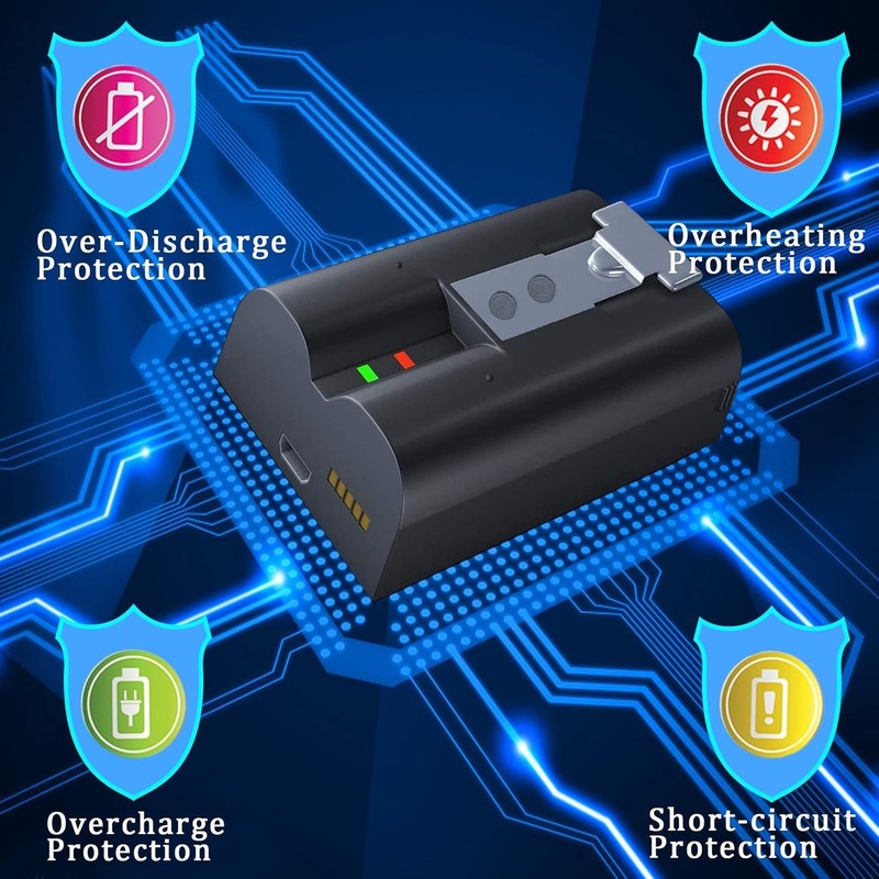 Effortless Power with 6040mAh Battery and Dual USB Charger for Ring Devices gallery