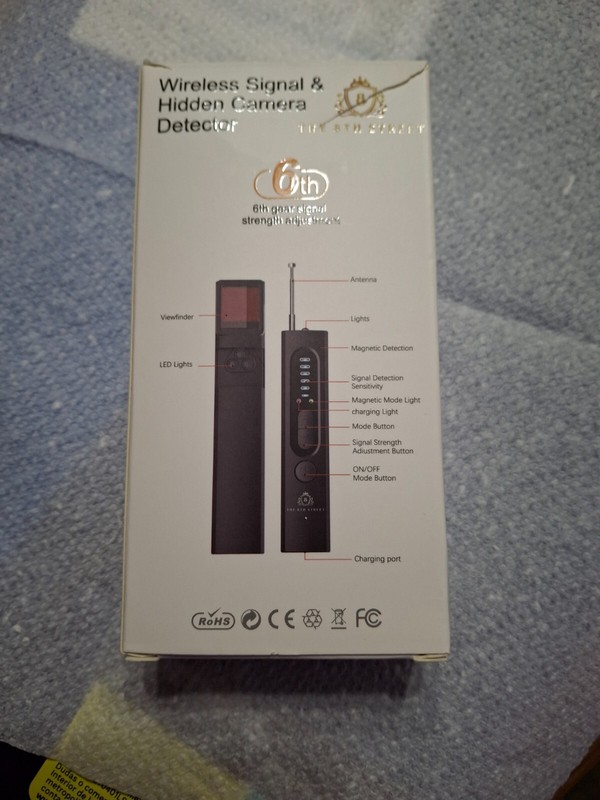 wireless signal hidden camera detector