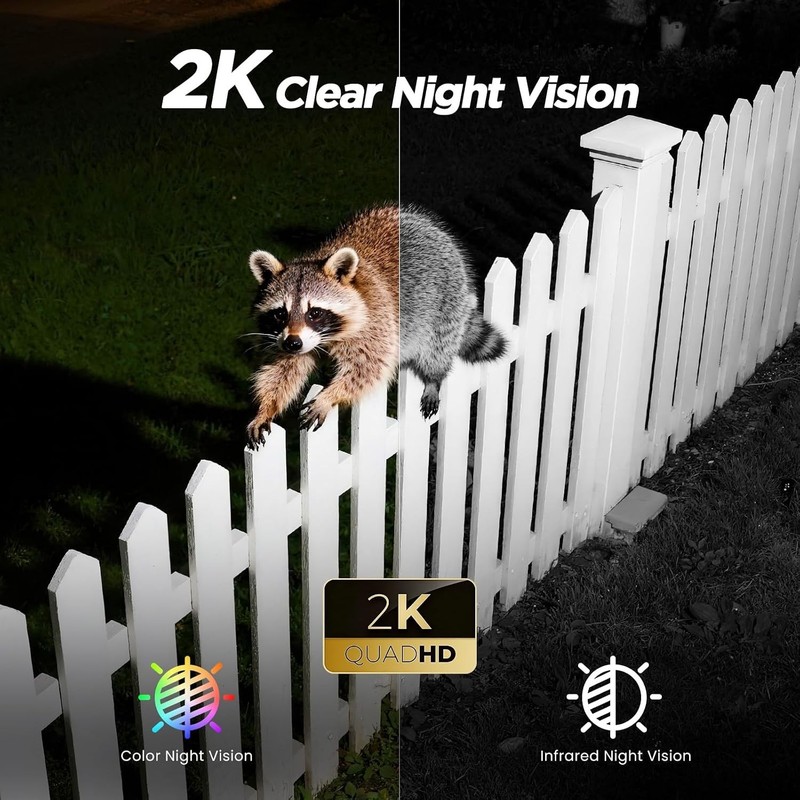 Wireless Outdoor Camera with Color Night Vision, 2-Way Audio gallery