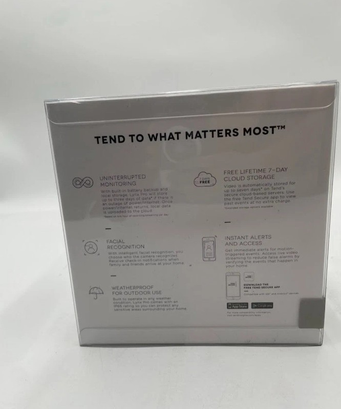 Tend Secure Lynx Pro Smart Home Security Camera - Weatherproof 1080p gallery