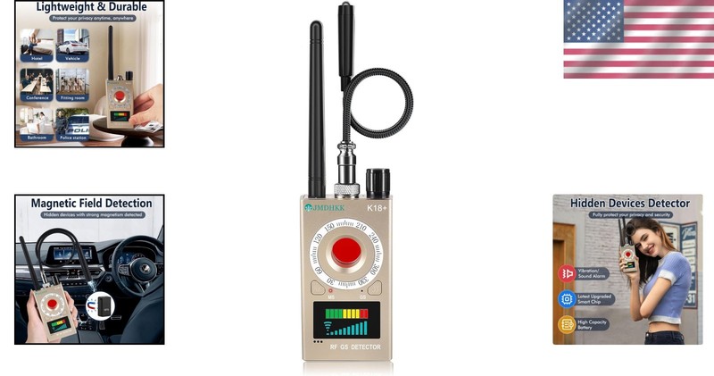 K18+ Portable Hidden Camera Detector – Your Ultimate Privacy Protection Tool gallery