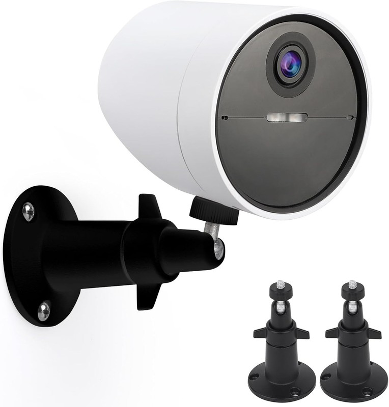 UYODM 2 Pack Wall Mount Holder for Simplisafe Outdoor Security Camera, 360°Rotat