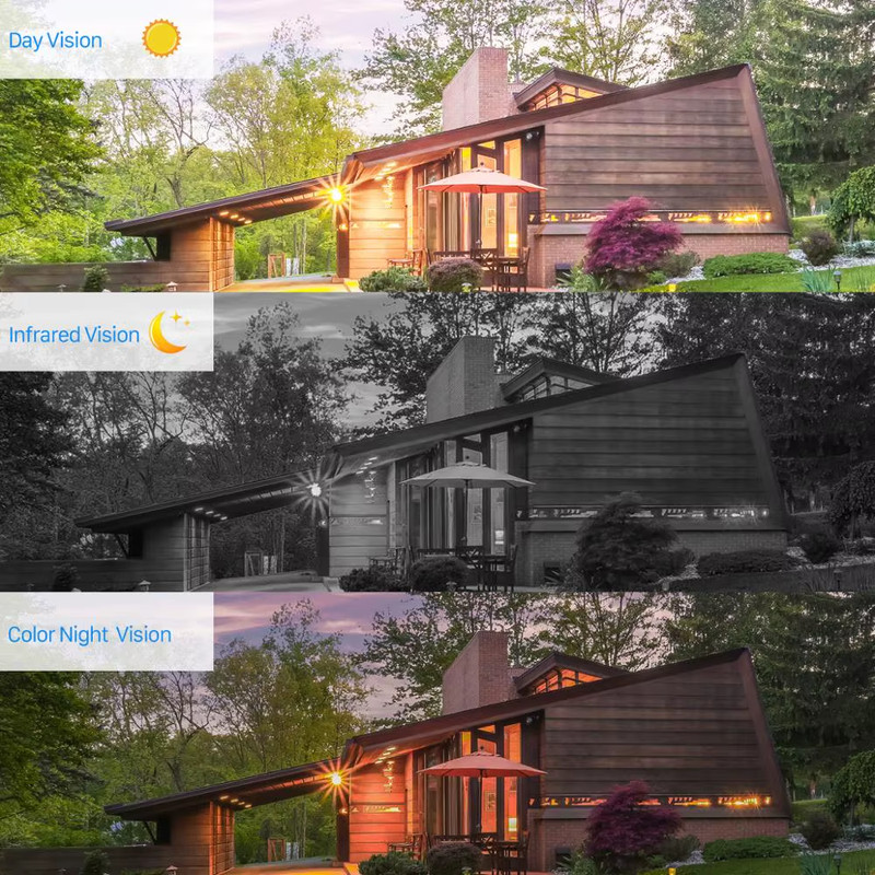 5MP PTZ IP Camera Wifi Outdoor AI Human Detection Audio 1080P Wireless Security gallery