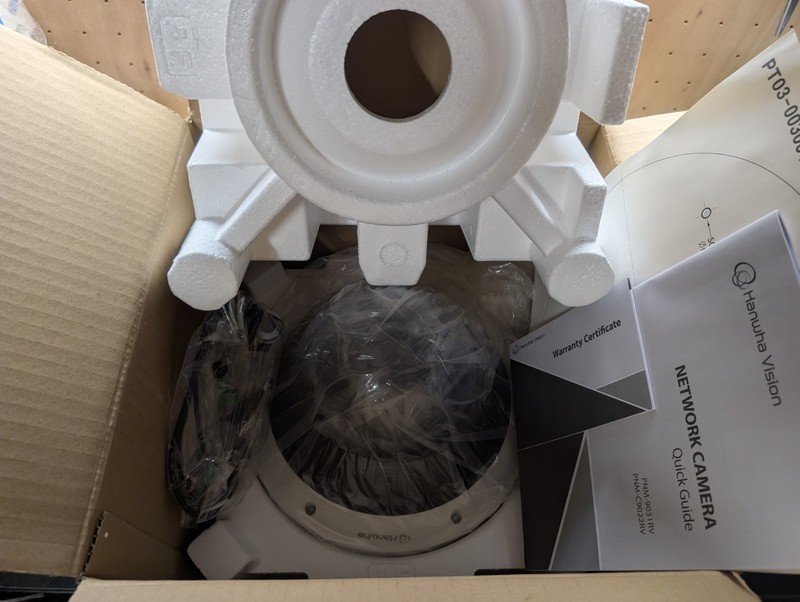 Hanwha Wisenet PNM-9031RV Open Box 15mp panoramic Outdoor Indoor Dome IP Techwin gallery