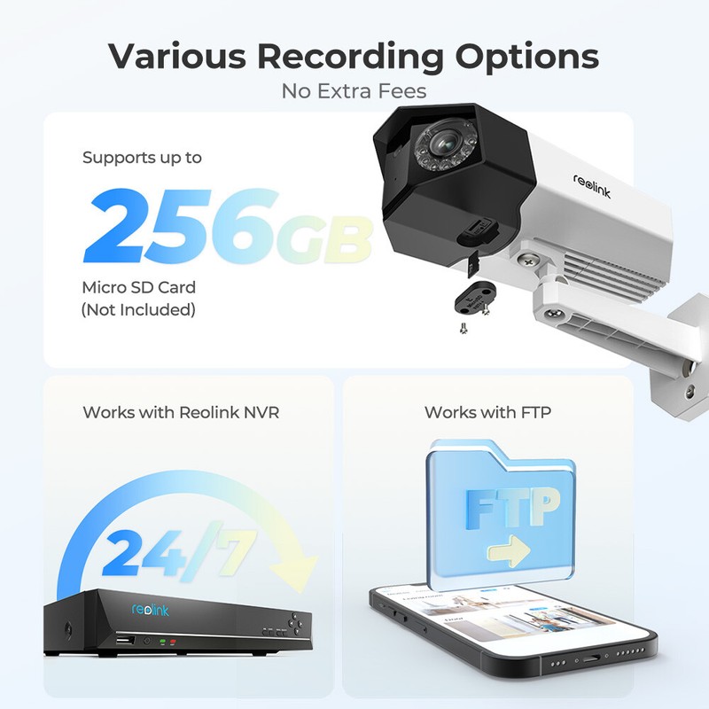 Reolink 4K PoE Security Camera Outdoor Smart Detection 180° View Duo 2 PoE gallery