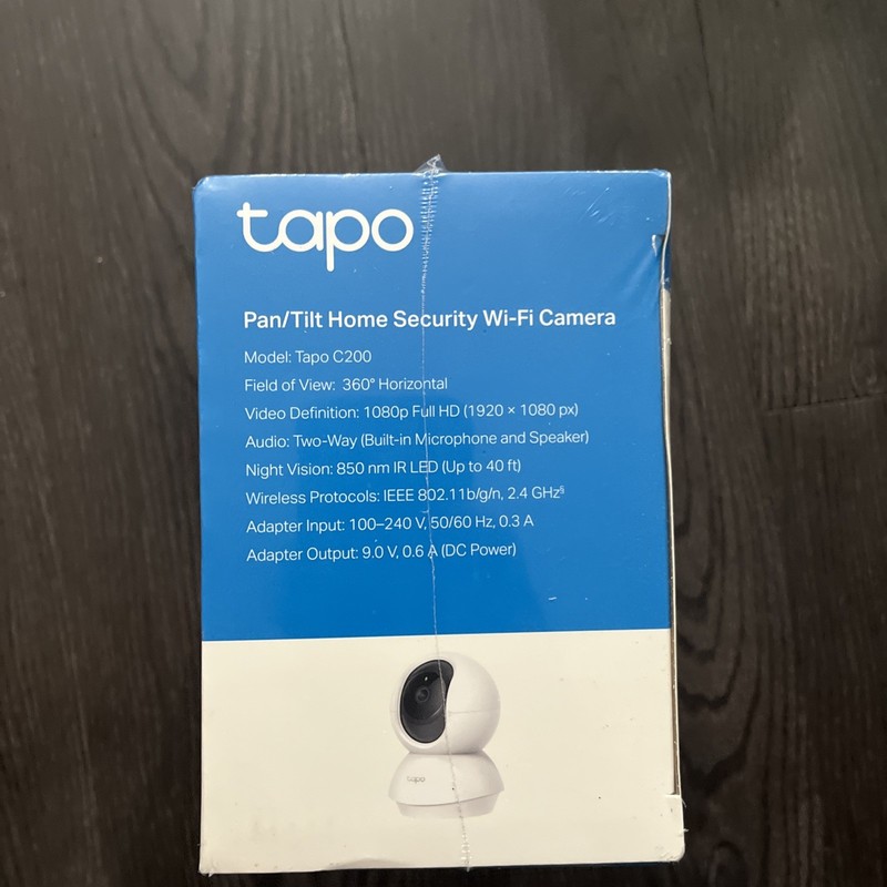 TP-Link C200 Tapo Pan/Tilt Security Camera for Baby, Pet Camera w/Motion Detecti gallery