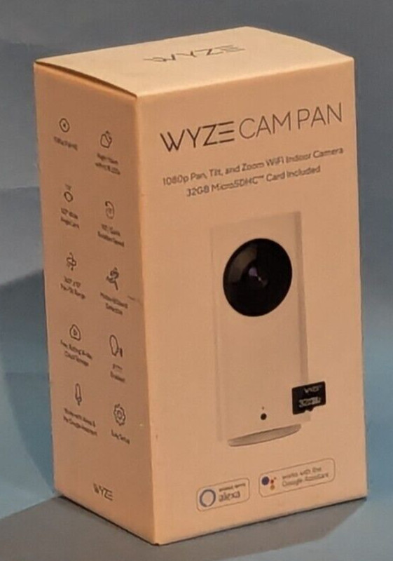 Wyze 1080p Pan/Tilt/Zoom Indoor Wireless Wi-Fi Smart Home Camera w/ Night Vision