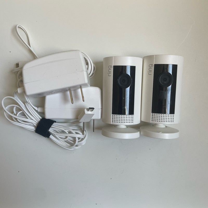 Ring 2nd Generation Indoor Plug-in 1080p Security Camera w/ Privacy Cover 2 Pack