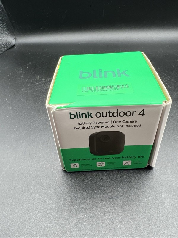 Blink Outdoor 4 Wireless Camera Two-Way Talk Add-On Camera Black gallery