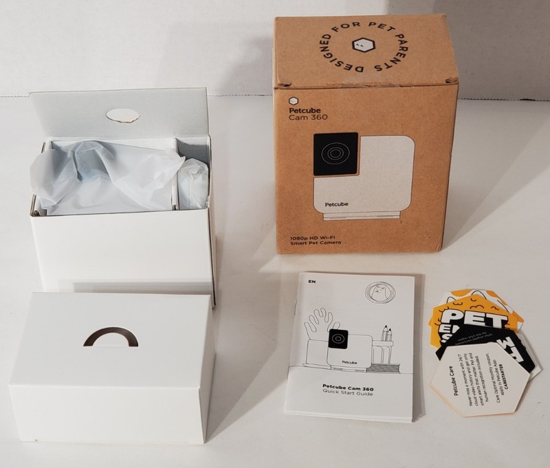 Petcube Cam 360 Camera Interactive WiFi Pet and Home Security Pan-Tilt Camera