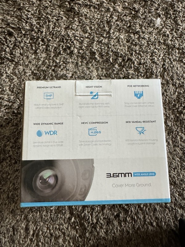 Amcrest 5MP Outdoor PoE IP Camera,Vandal HD Security Camera 2.8MM NEW gallery