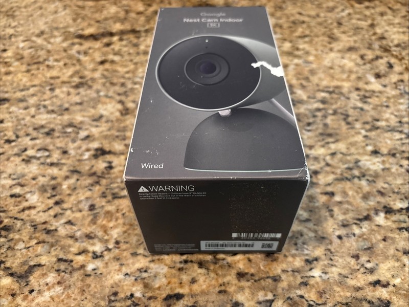 New Google Nest Cam Indoor (Wired, 3rd Generation) Security Camera, Hazel G1NRR gallery