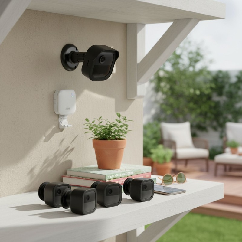 Blink Outdoor Camera Wall Mount Compatible with 4 Newest Model& 4th Gen,5 Pac…