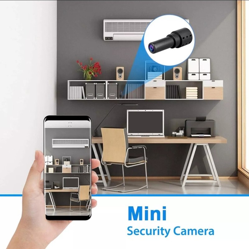 WiFi Mini Camera HD 1080P with Night Vision – Wireless Security Cam for Home Mon gallery