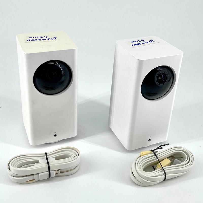 x2 Wyze Cam Pan v2 1080P Full HD Color Night Vision Security Cameras WYZECP2