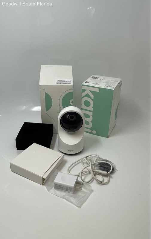 Kami YYS.3218 Indoor Motion Activated 1080P Cameras 2 Units With Box Not Tested