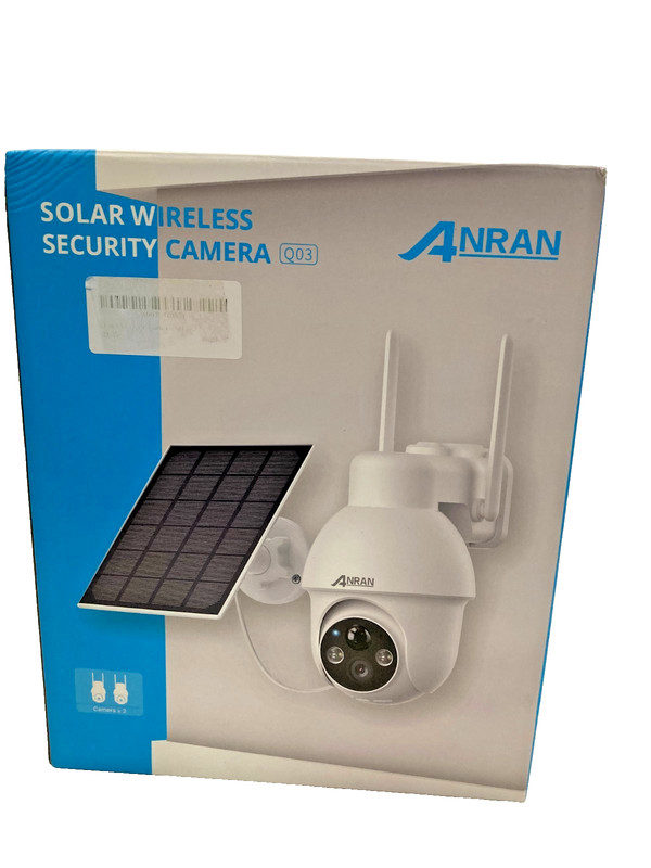 ANRAN Outdoor Security Camera Q03 2K Solar Wireless White gallery