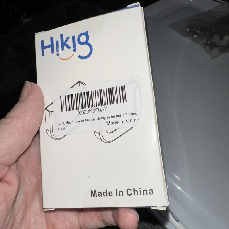Hikig Adhesive Wall Mount for Blink Mini Camera, 2 Pack gallery