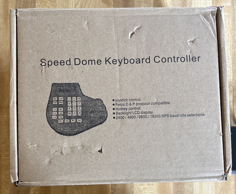 Mini Analog PTZ Camera Keyboard with 4D Joystick Speed Dome Controller Yaekoo