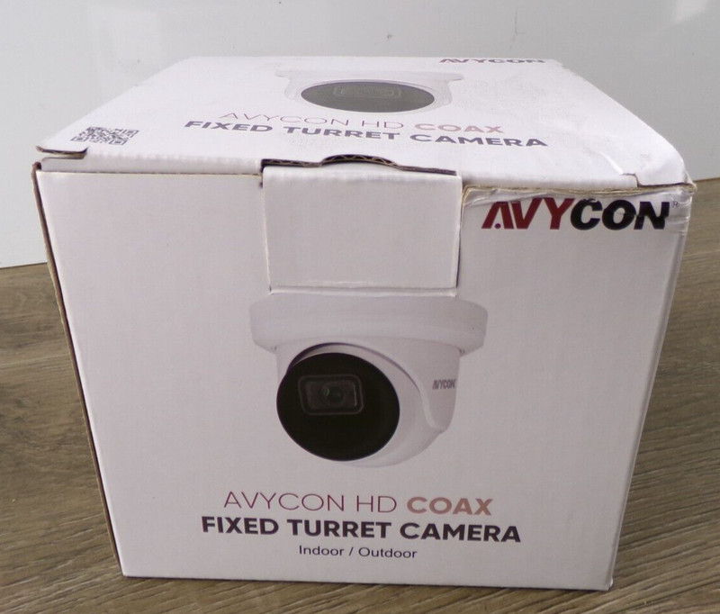 Avycon AVC-TE51F28, 5MP HD Analog IR Turret Outdoor Dome Camera, White, New S4 gallery