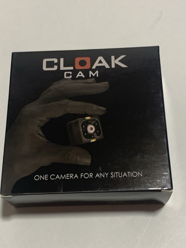 CLOAK CAM – One Camera for Any Situation – 1080P camera (Full HD) Indoor/Outdoor