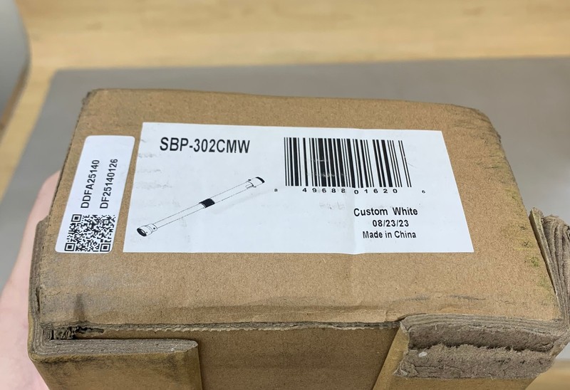 Hanwha SBP-302CMW Telescopic Pendant Mount for SBP-302C Series in White gallery
