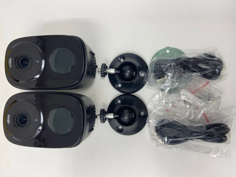 2Pack Security Cameras Outdoor Wireless, Battery Powered Wire-Free Spotlight gallery