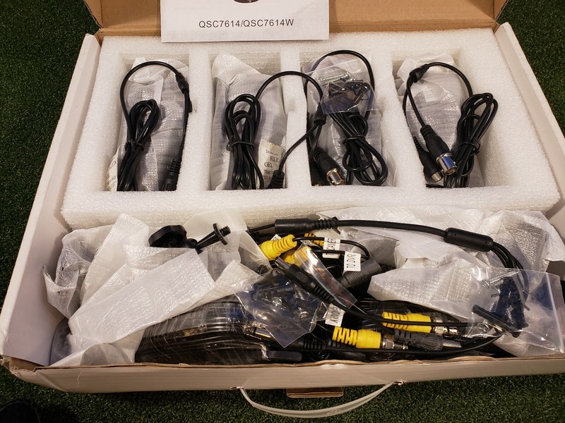 Q-See Color CMOS Surveillance security Camera 4 pack QSC7614C4 New gallery