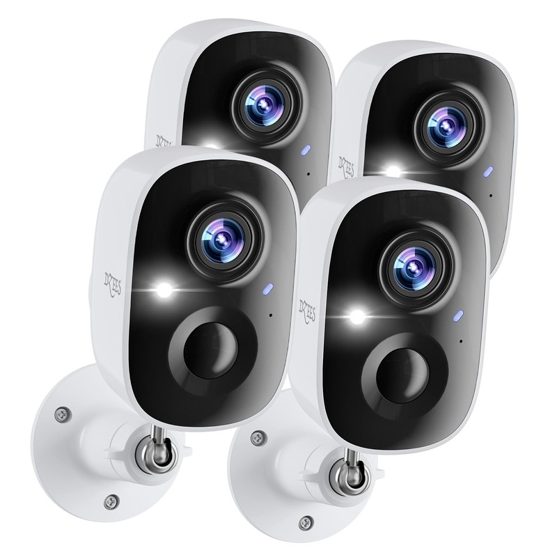 2K Security Cameras Wireless Outdoor, Battery Powered AI Motion Detection Spo…