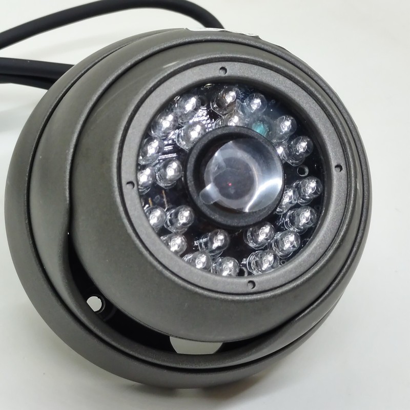 HD 1.3 MP 720p Outdoor Dome Camera, AHD & Analog compatible, 24 IR LED, ICR gallery
