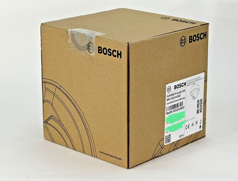 Lot of 4 Bosch NIN-73013-A3AS IP 7000 VR 1MP HDR 3-9mm auto IP66 Starlight Dome gallery
