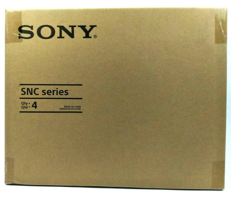 Lot of 4 Sony Video Security Cameras SNC-EMX30R Network IR Indoor Dome FHD gallery