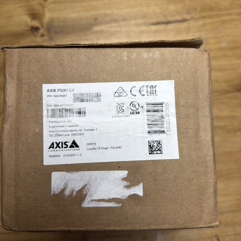Axis P3267-LV