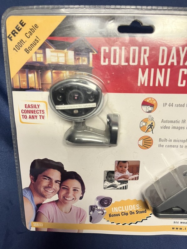 Lorex Color Mini Camera with Night Vision SG6153 gallery