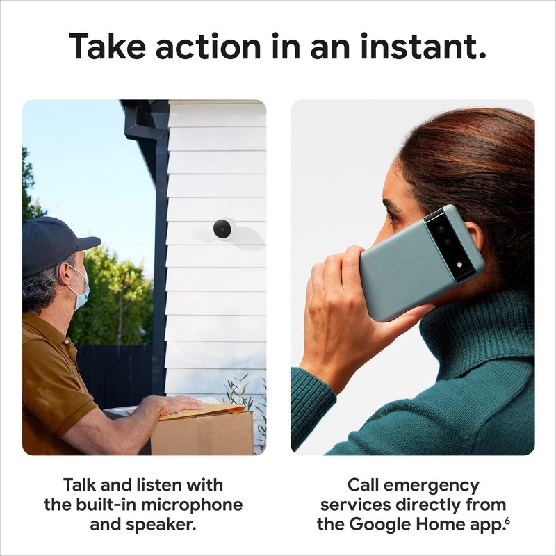 Google Nest Cam Outdoor or Indoor, Battery - 2nd Generation gallery